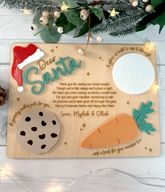 Santa Treat Tray