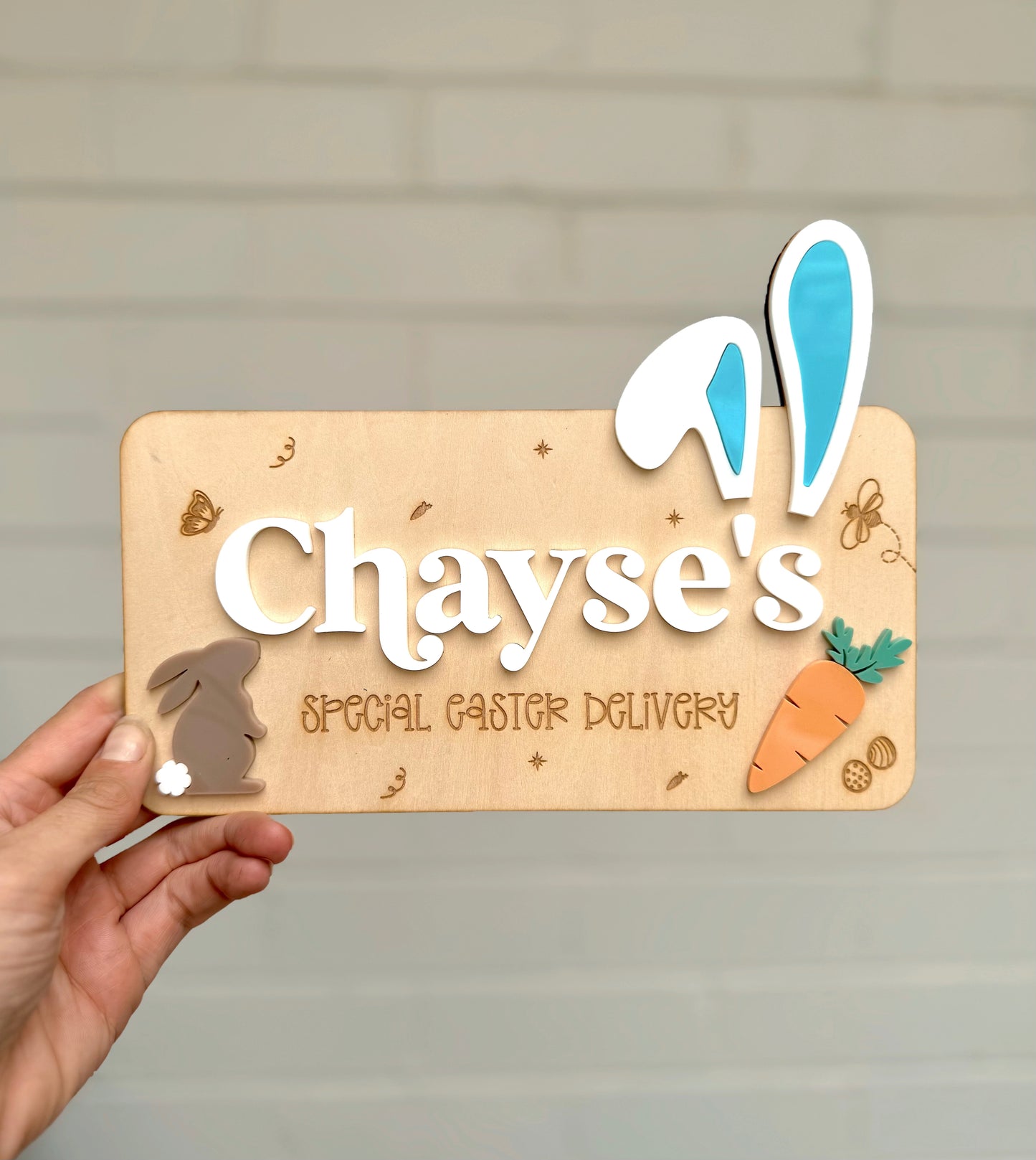 Easter Crate Plaque