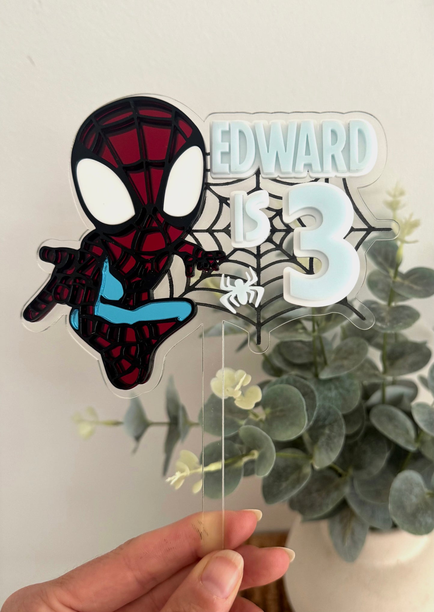 Spider Cake Topper