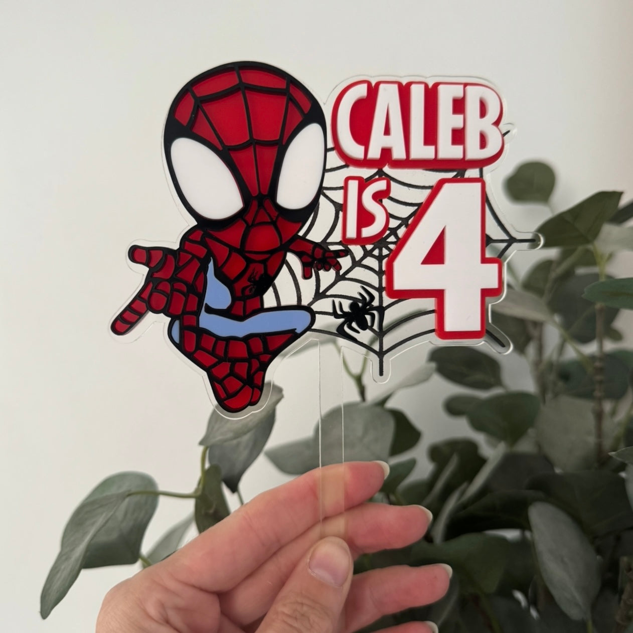 Spider Cake Topper