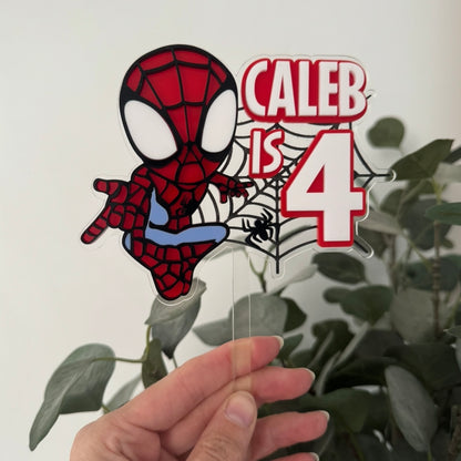 Spider Cake Topper