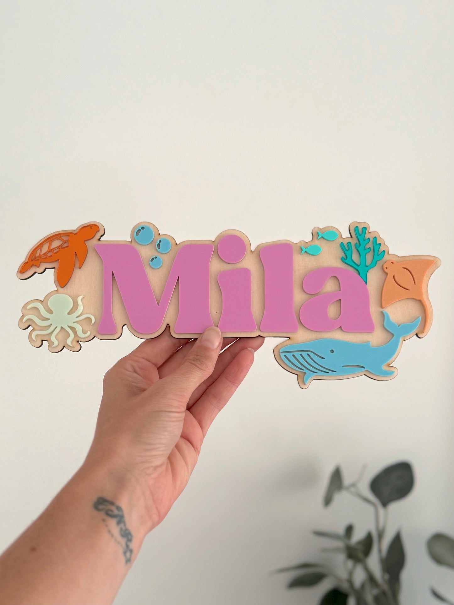 Under The Sea Room Plaque