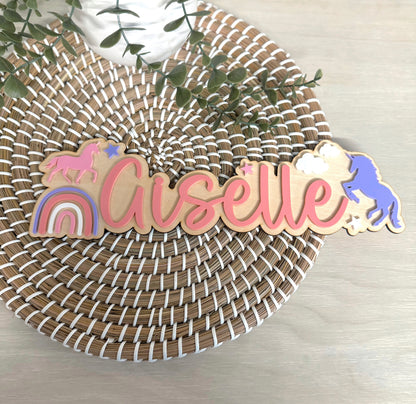 Unicorn Room Plaque
