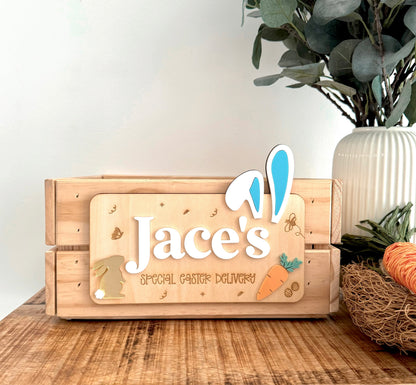 Easter Crate Plaque