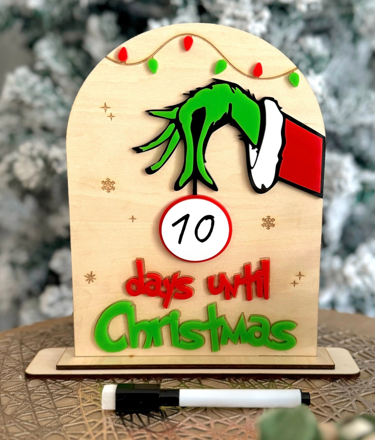 Green Christmas Countdown