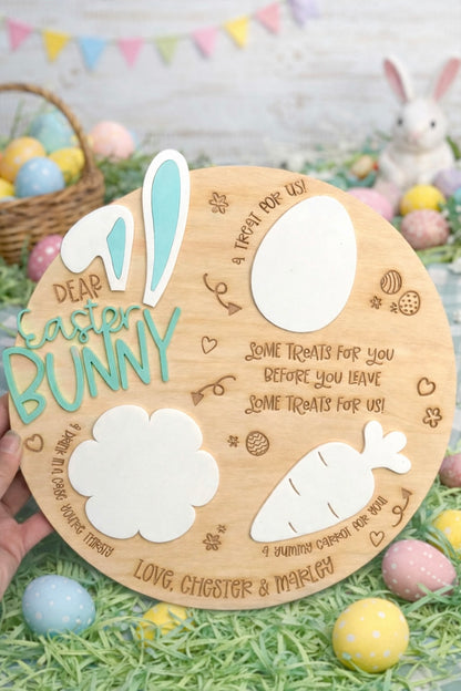 Easter Bunny Board (Round)