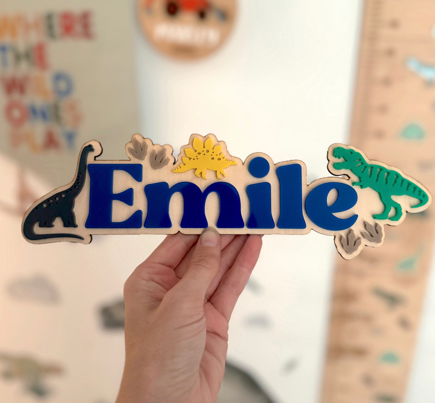 Dinosaur Room Plaque