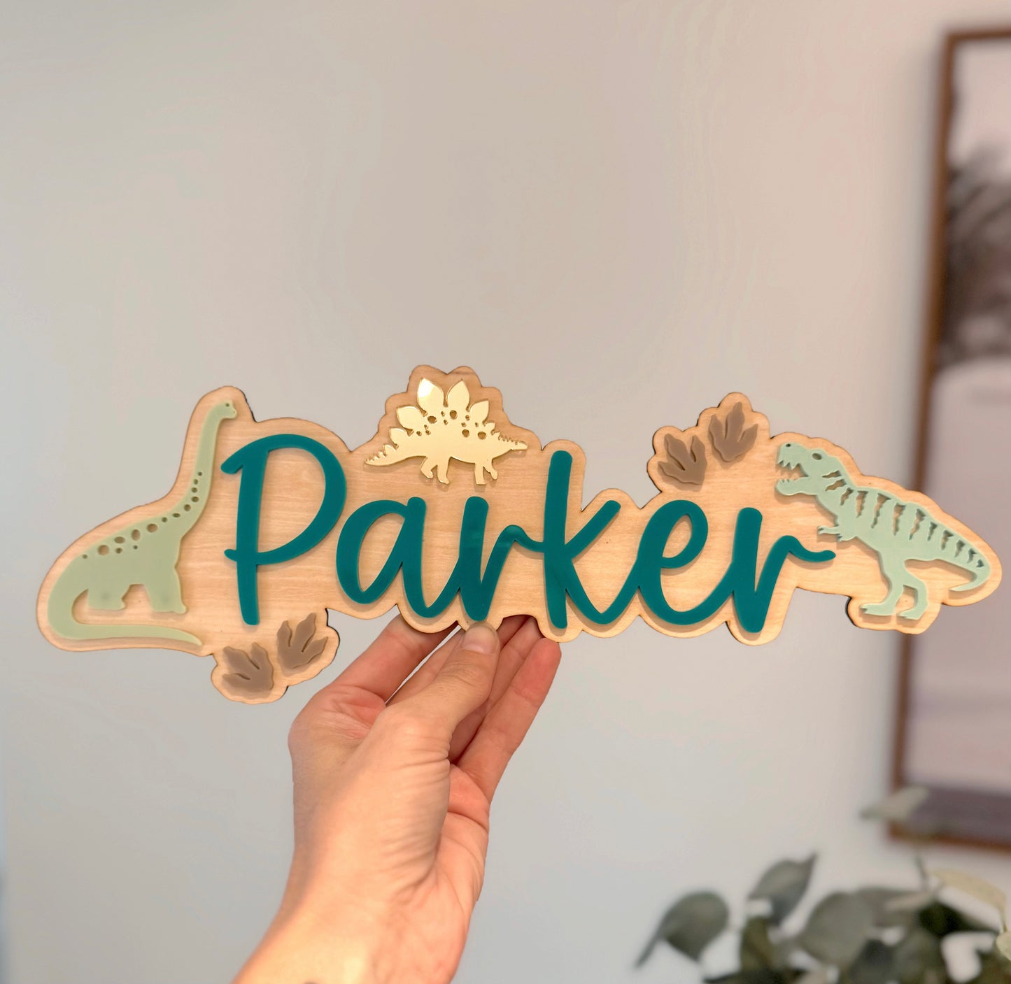 Dinosaur Room Plaque