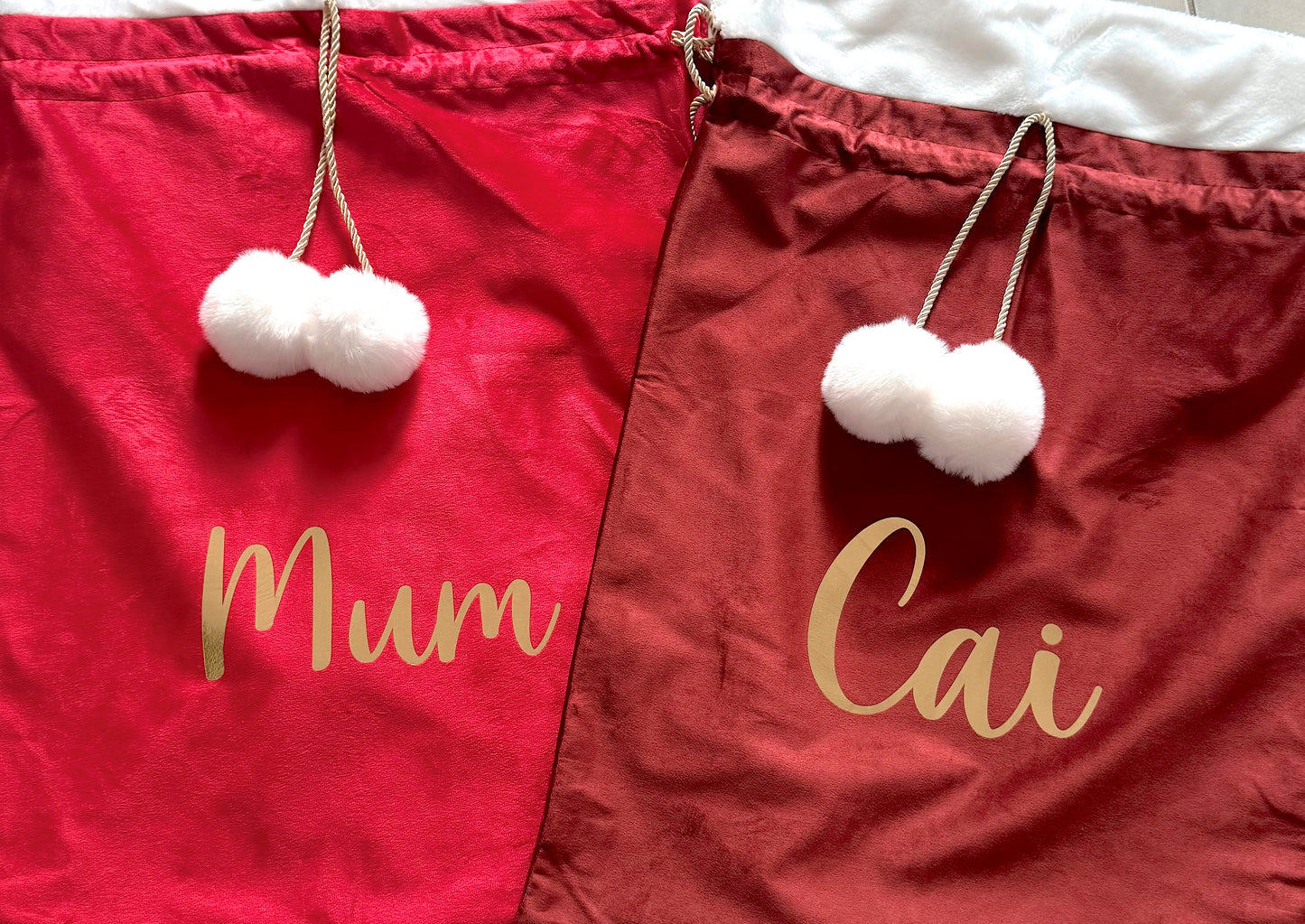Premium Velvet Santa Sack