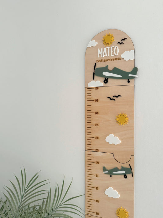 Vintage Airplane Growth Chart