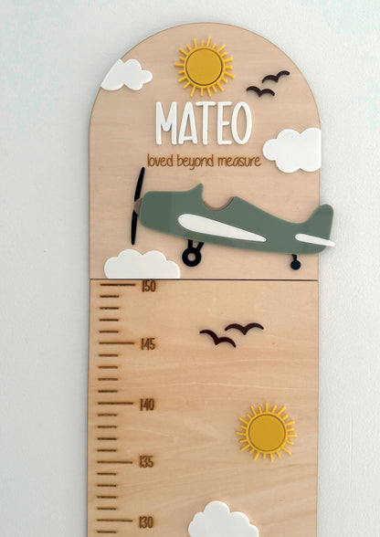 Vintage Airplane Growth Chart