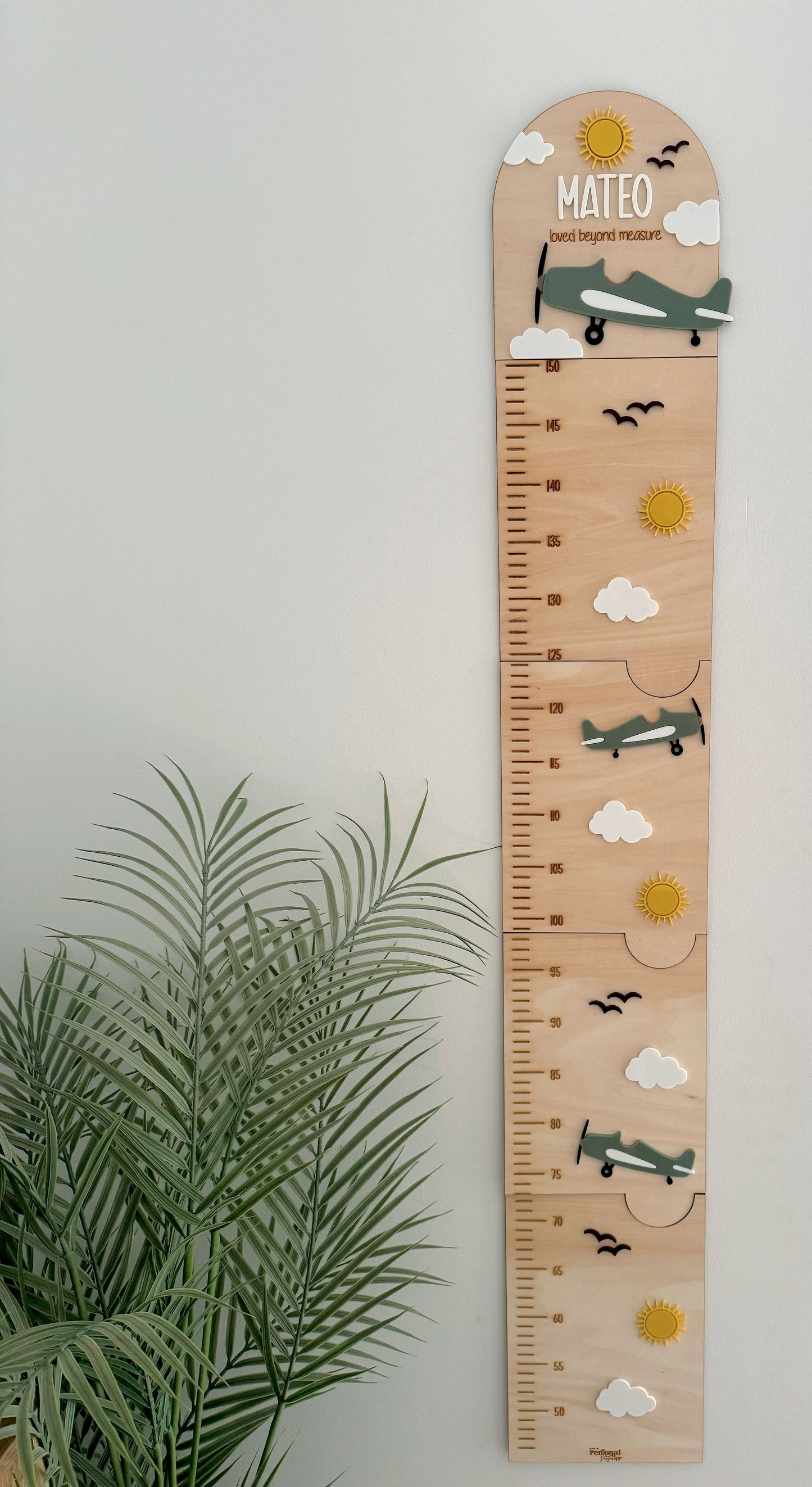 Vintage Airplane Growth Chart