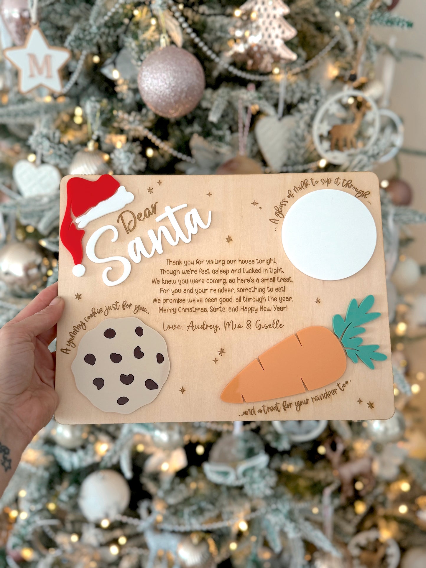 Santa Treat Tray