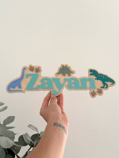 Dinosaur Room Plaque