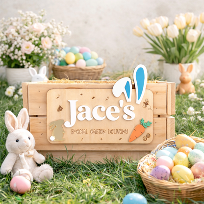 Easter Crate Plaque