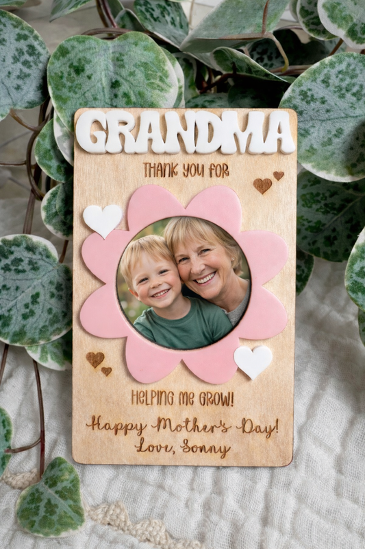 Mother's Day Photo Fridge Magnet