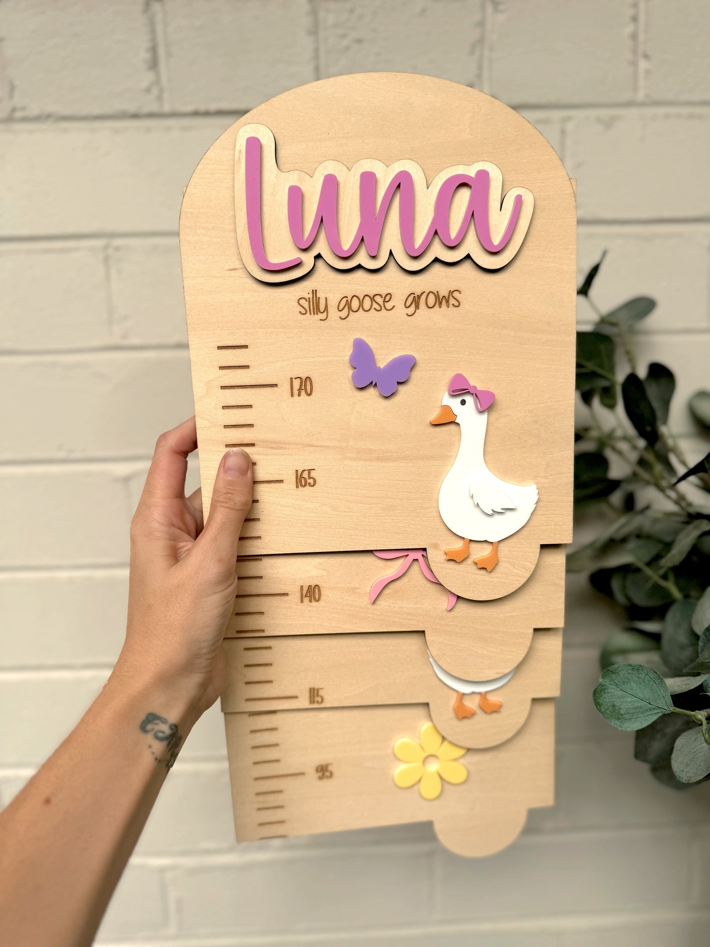 Silly Goose Growth Chart