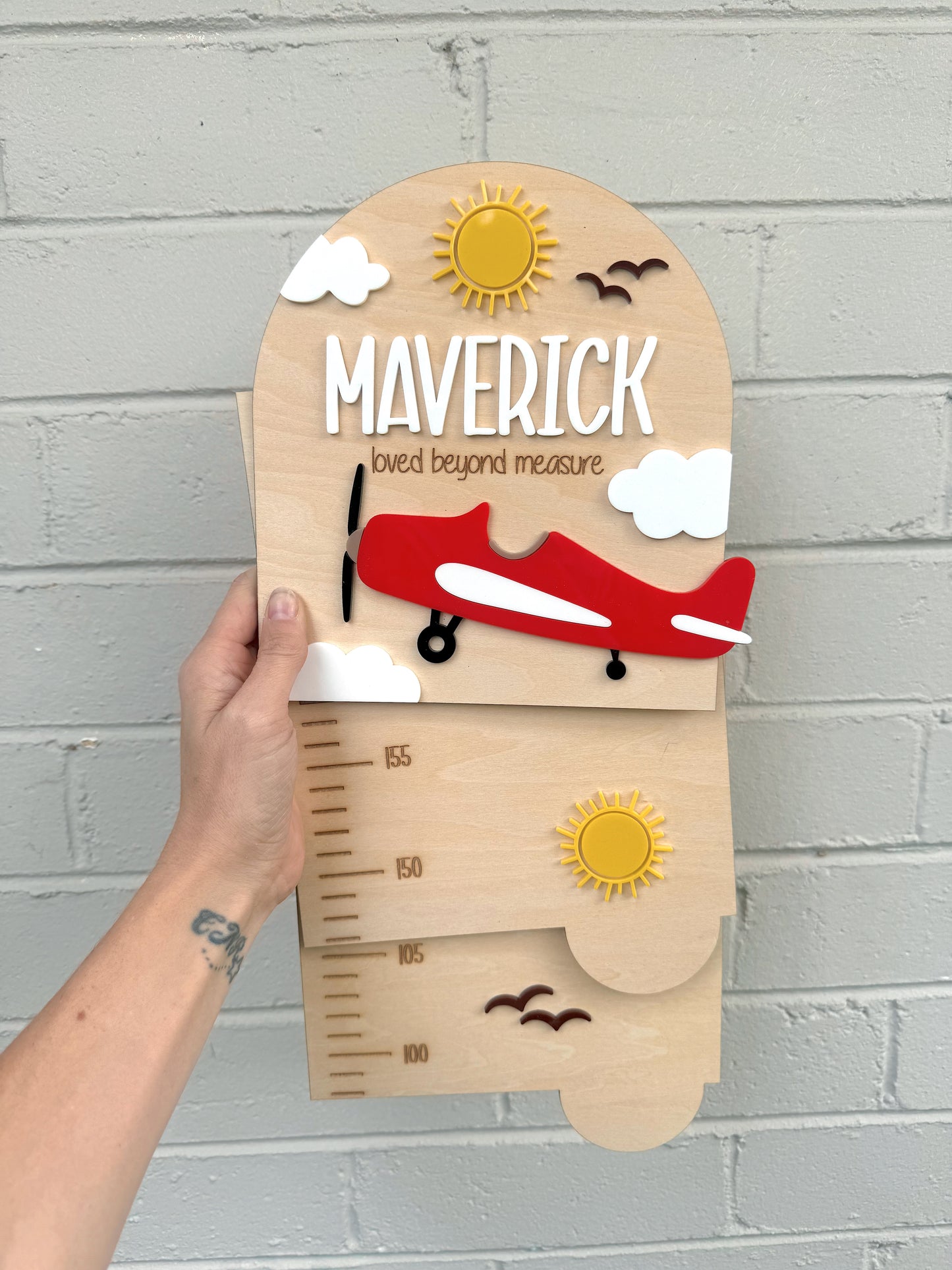 Vintage Airplane Growth Chart