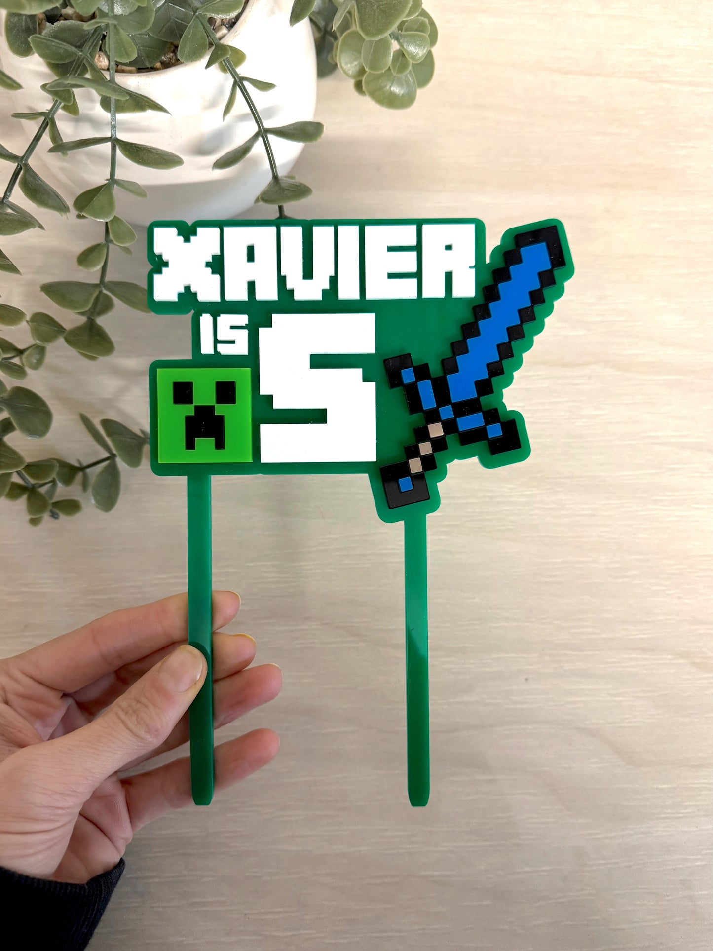 Gaming Cake Topper