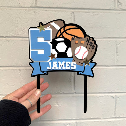 Sports Ball Cake Topper