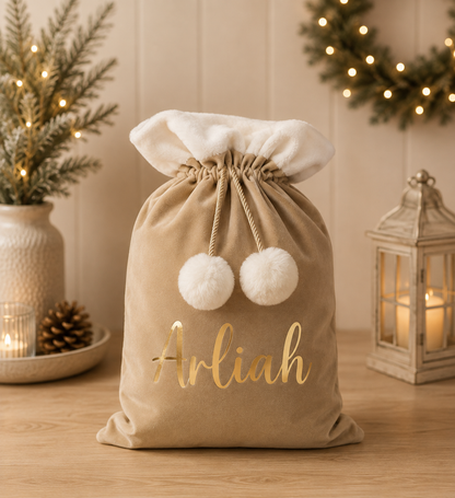 Premium Velvet Santa Sack