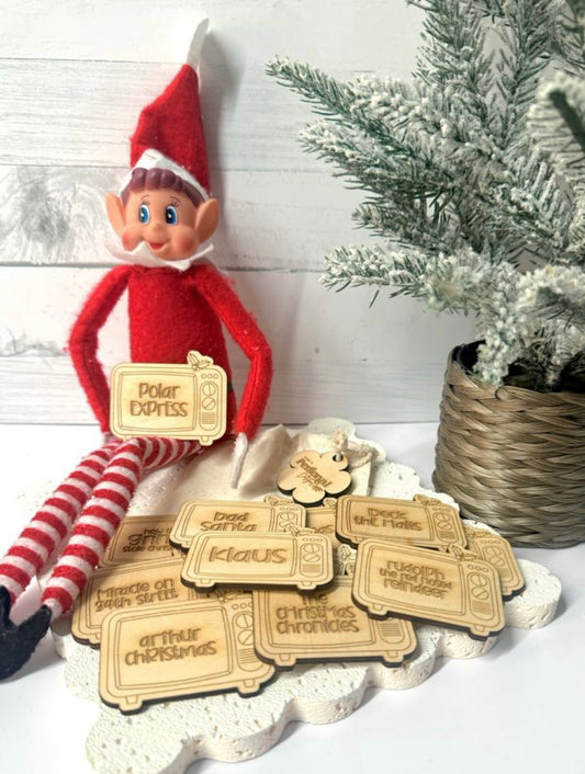Christmas Movie Token Set
