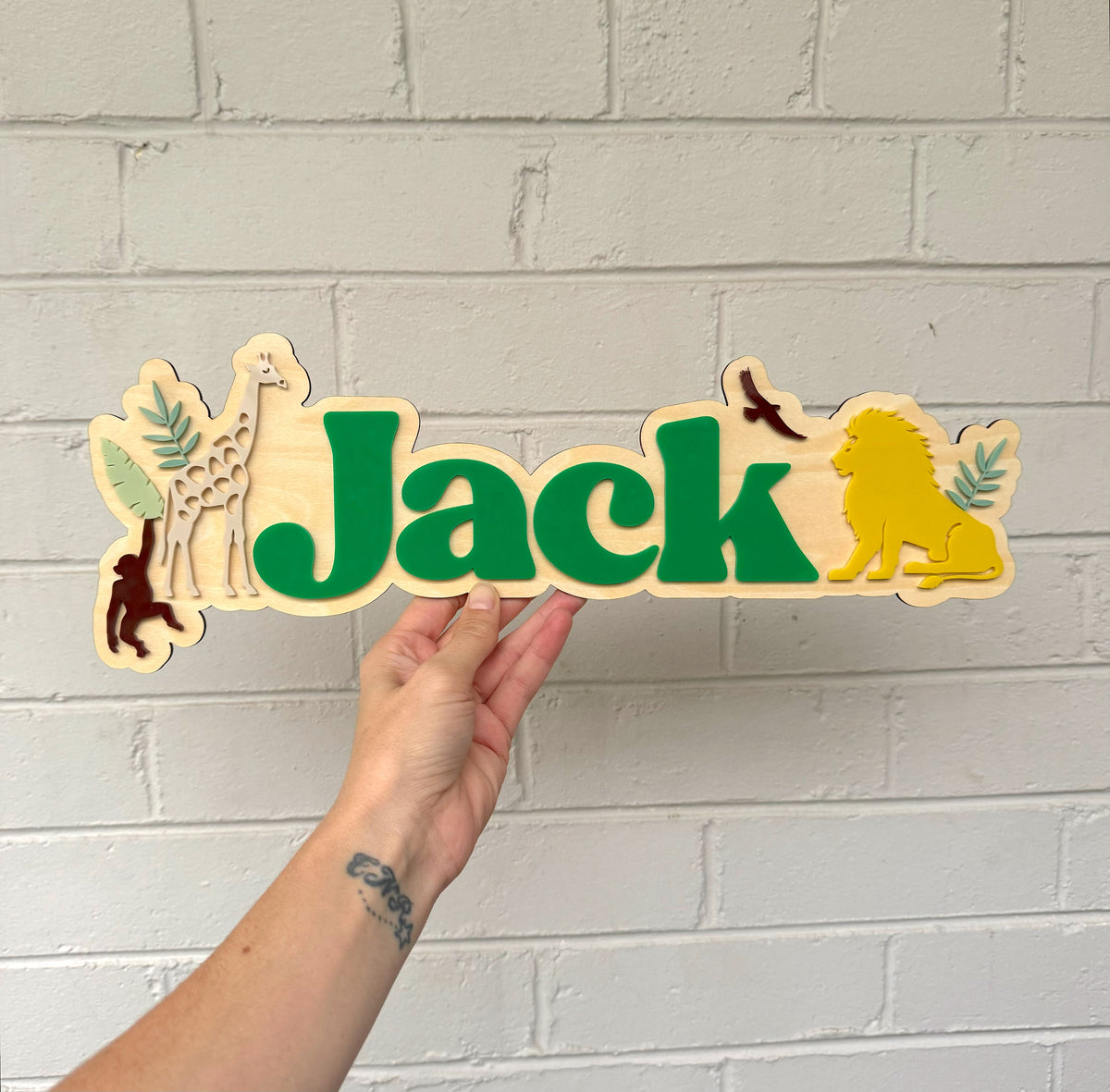 Safari Room Sign