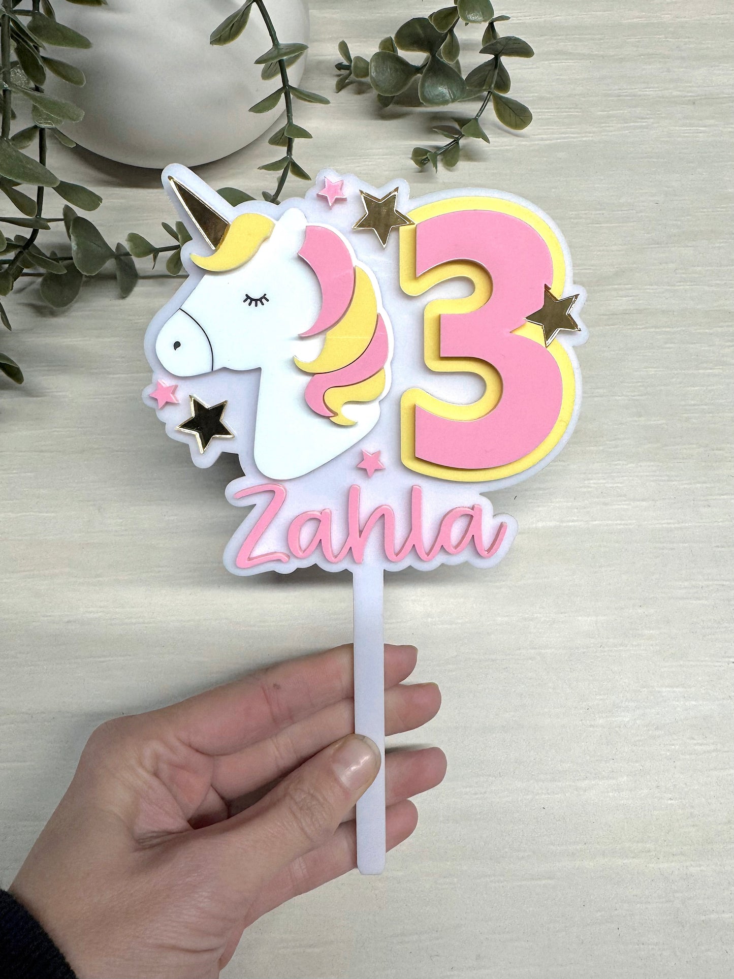 Unicorn Cake Topper
