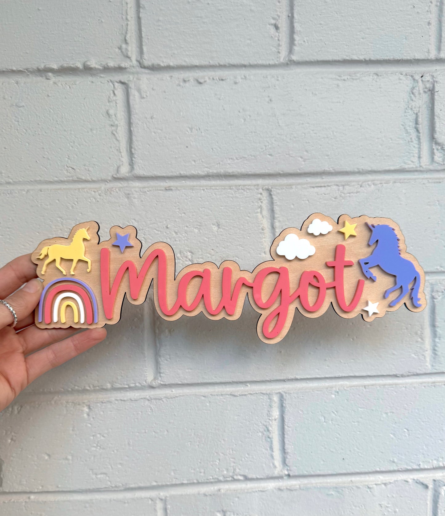 Unicorn Room Plaque