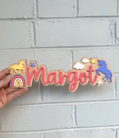 Unicorn Room Plaque