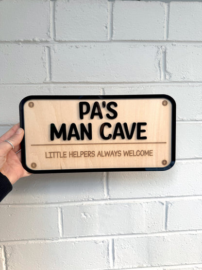 Custom Garage Shed Sign