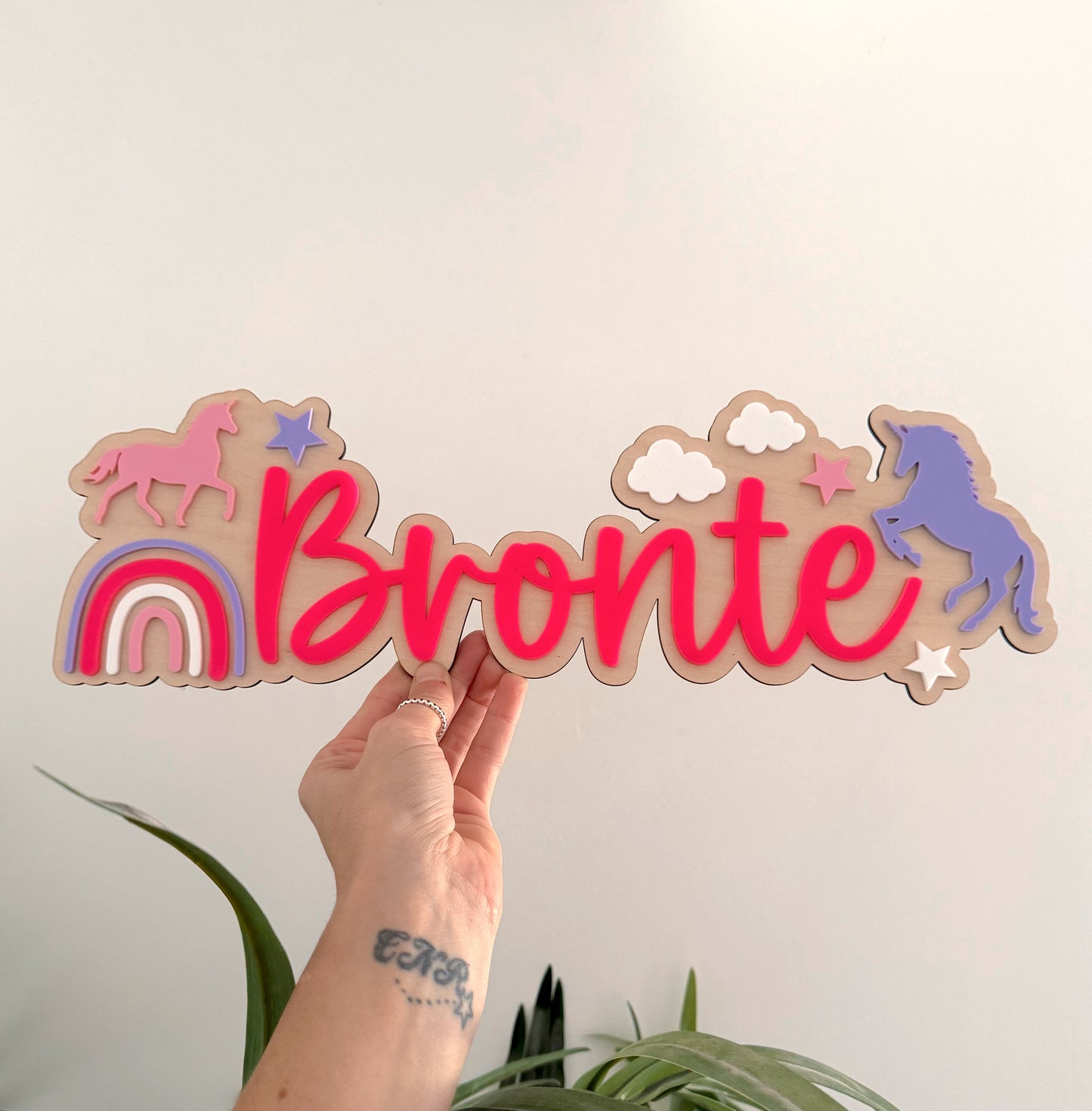 Unicorn Room Plaque