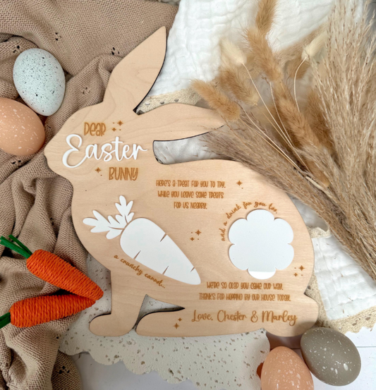 Easter Bunny Rabbit Board