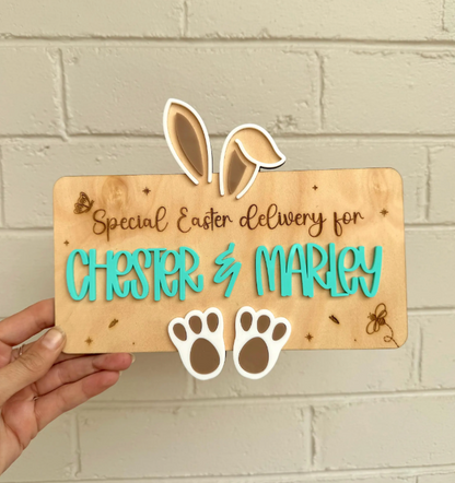 Easter Crate Plaque