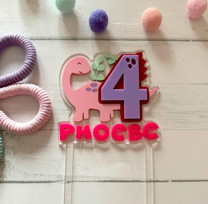 Dinosaur Cake Topper