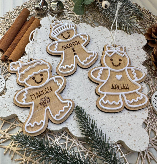 Gingerbread Christmas Ornament