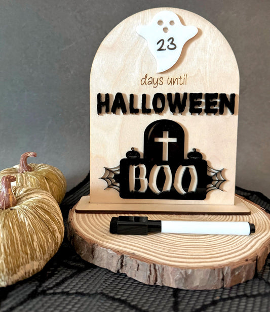 Halloween Countdown Board