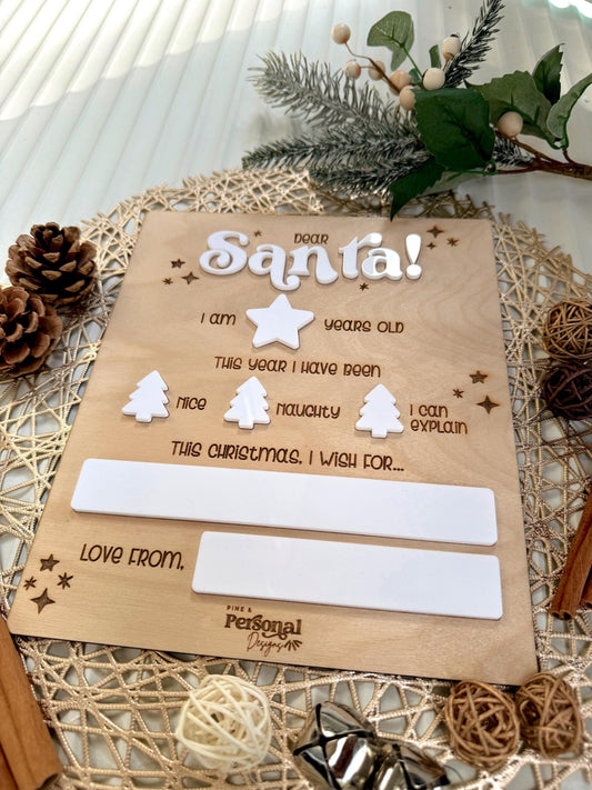 Dear Santa Board