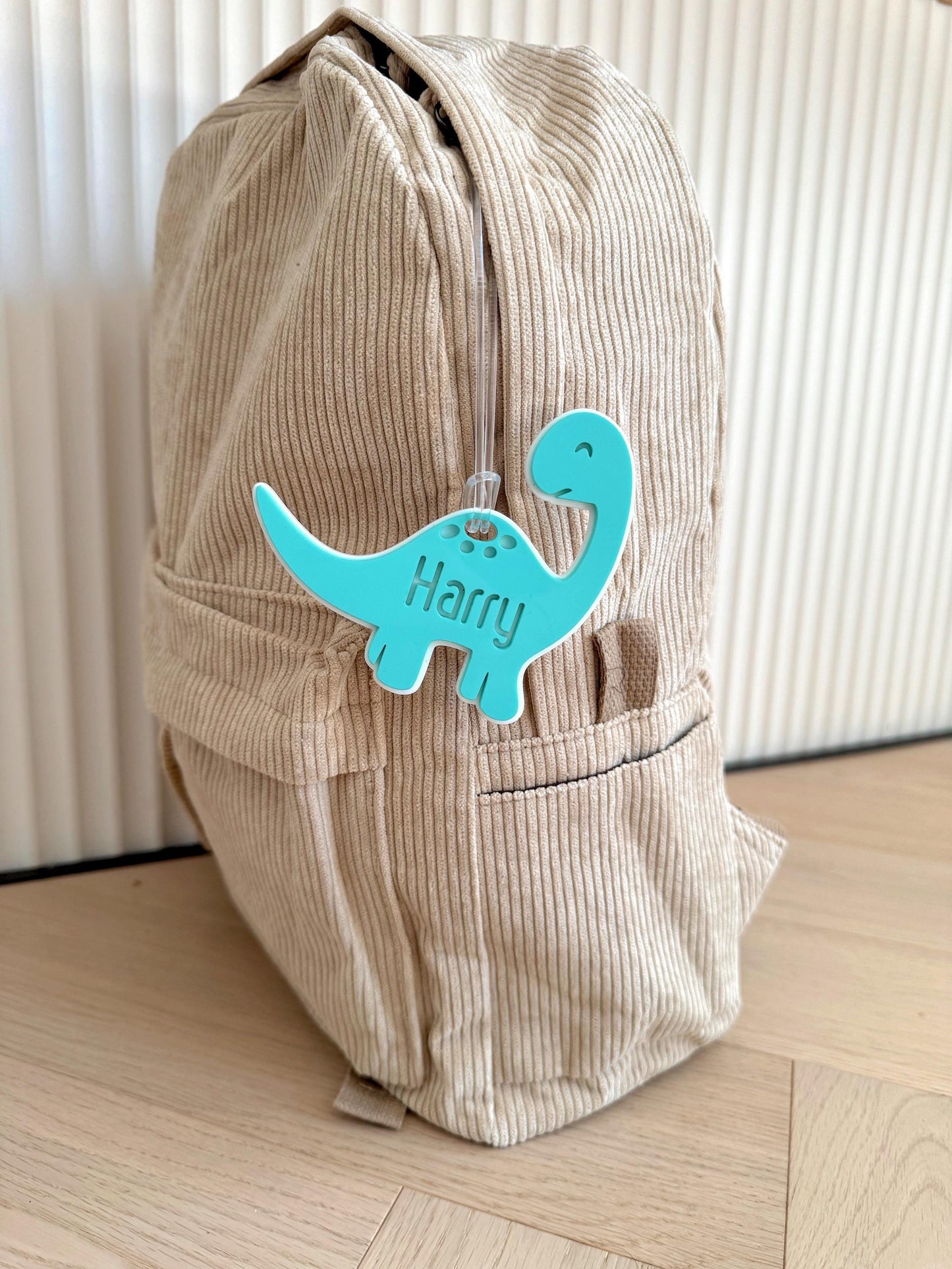 Dinosaur Bag Tag