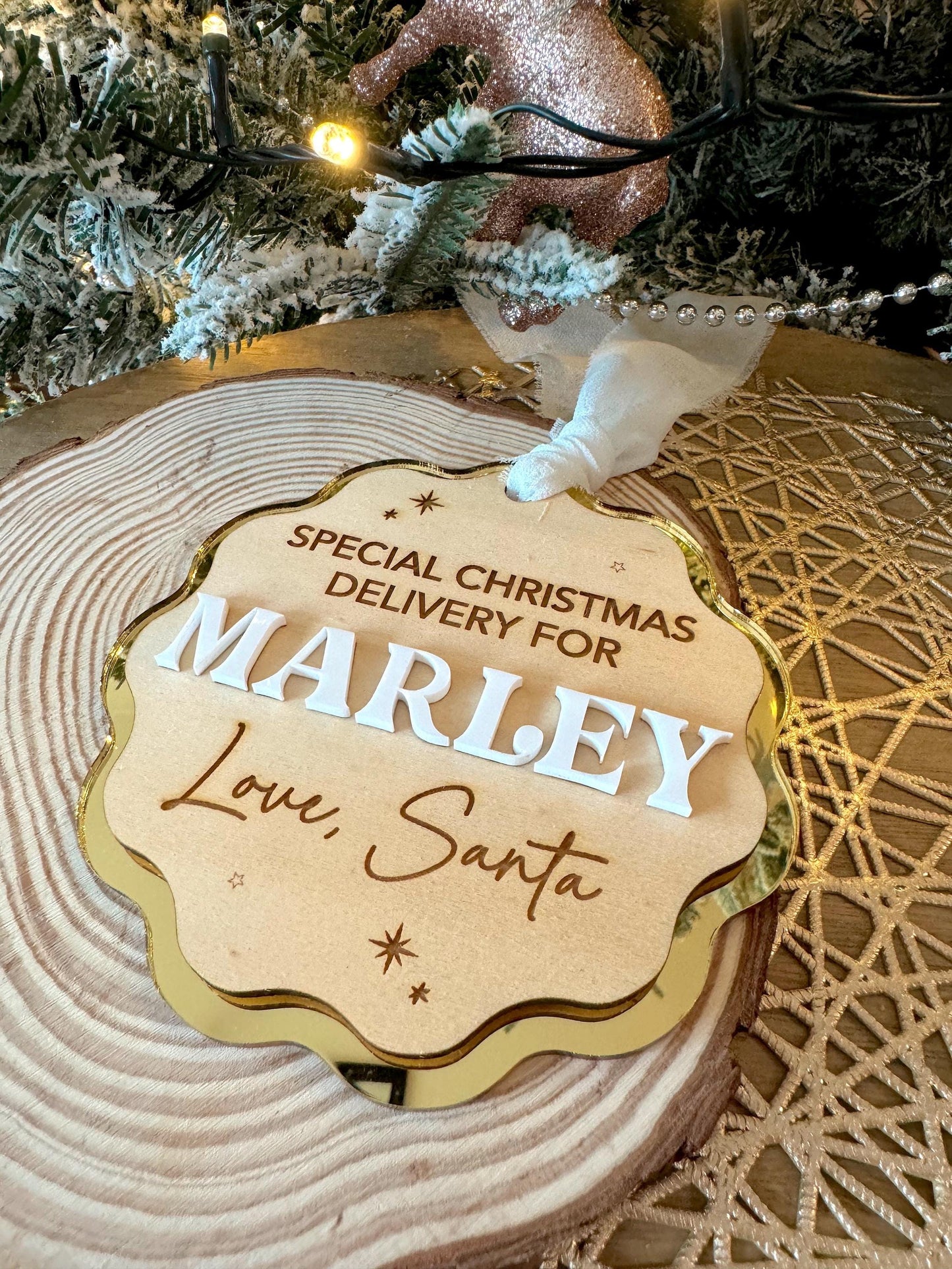 Santa Sack Delivery Tag