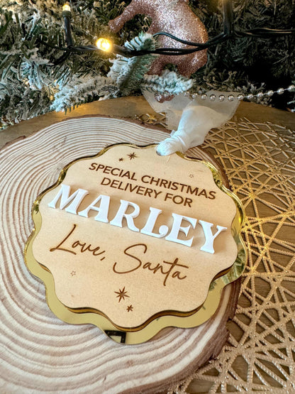 Santa Sack Delivery Tag