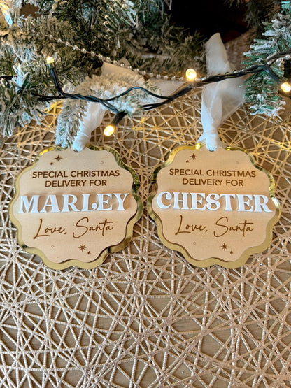 Santa Sack Delivery Tag