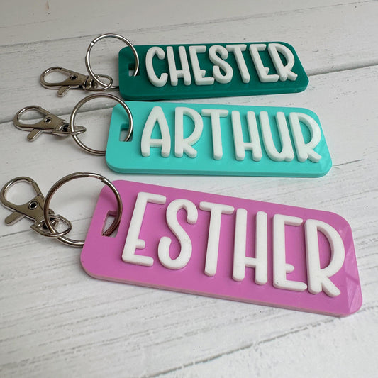 Rectangle Bag Tag