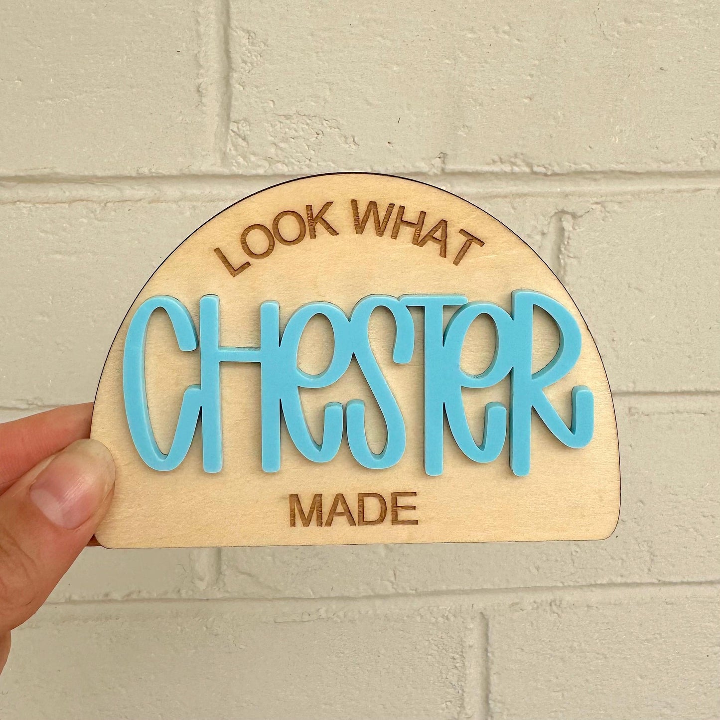 Look What I Made Fridge Magnet