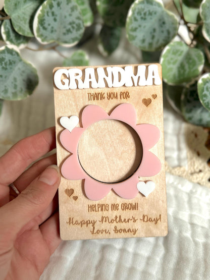 Mother's Day Photo Fridge Magnet