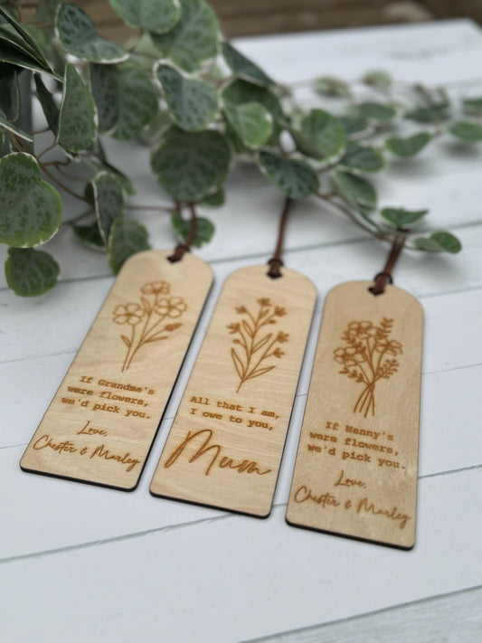 Wooden Bookmark