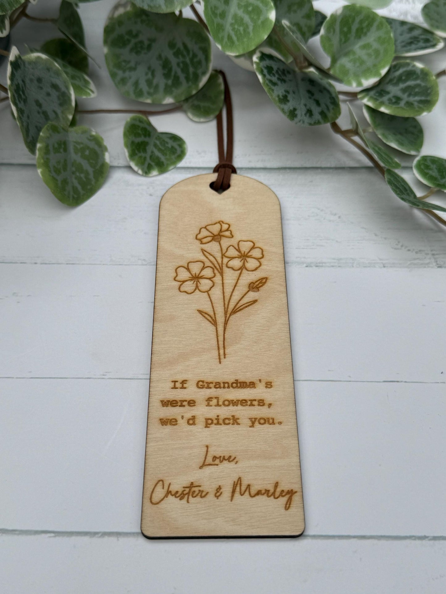 Wooden Bookmark