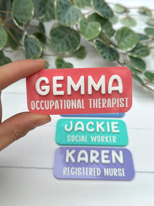 Professional Name Badge