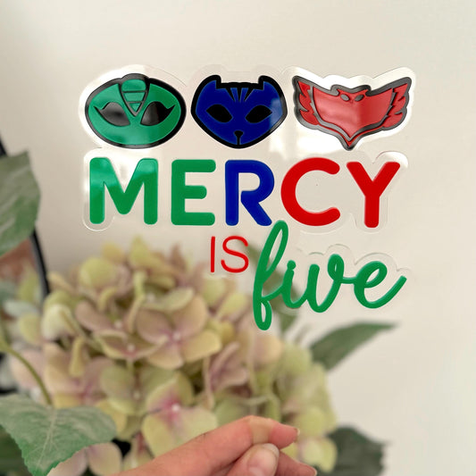 PJ MASKS Cake Topper