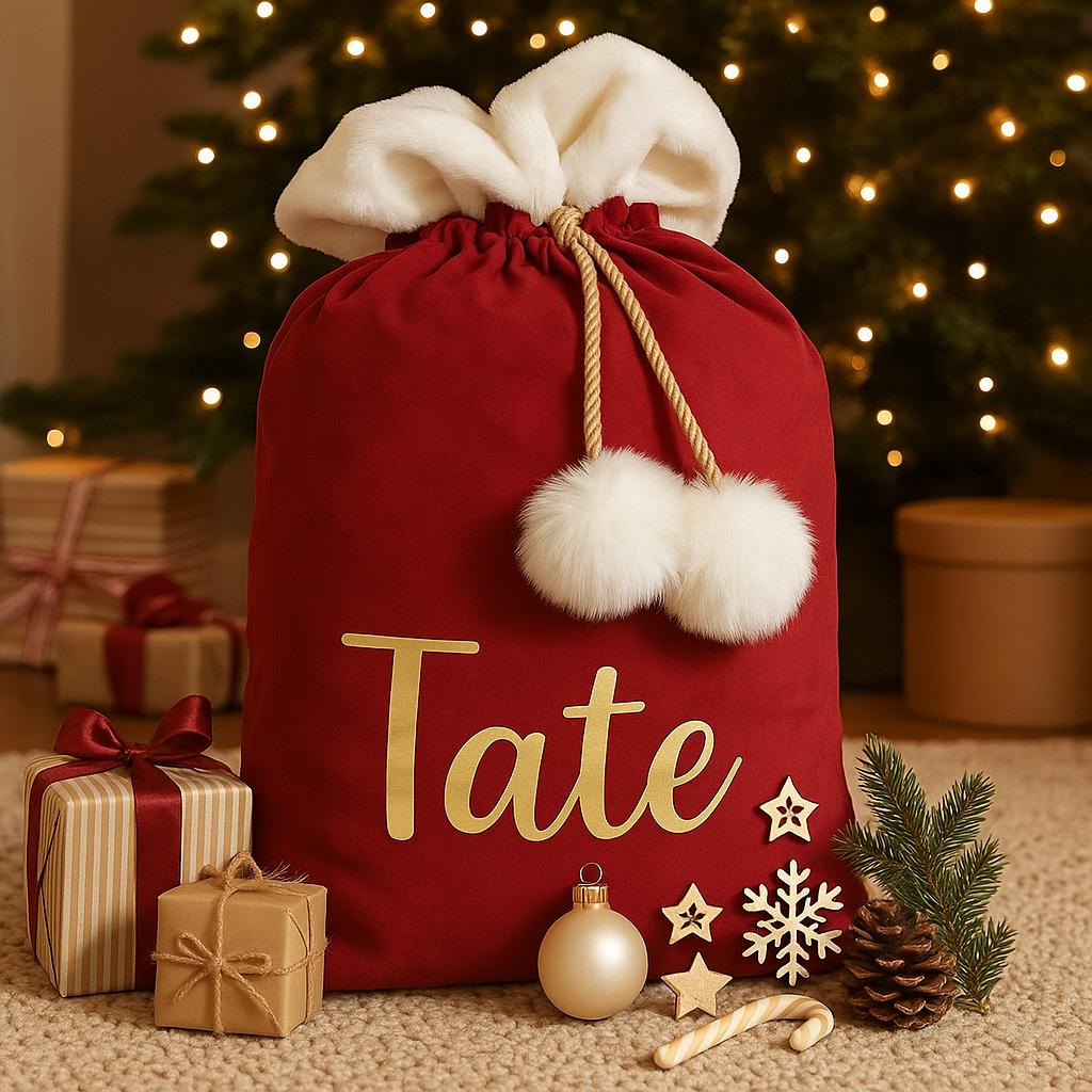 Premium Velvet Santa Sack